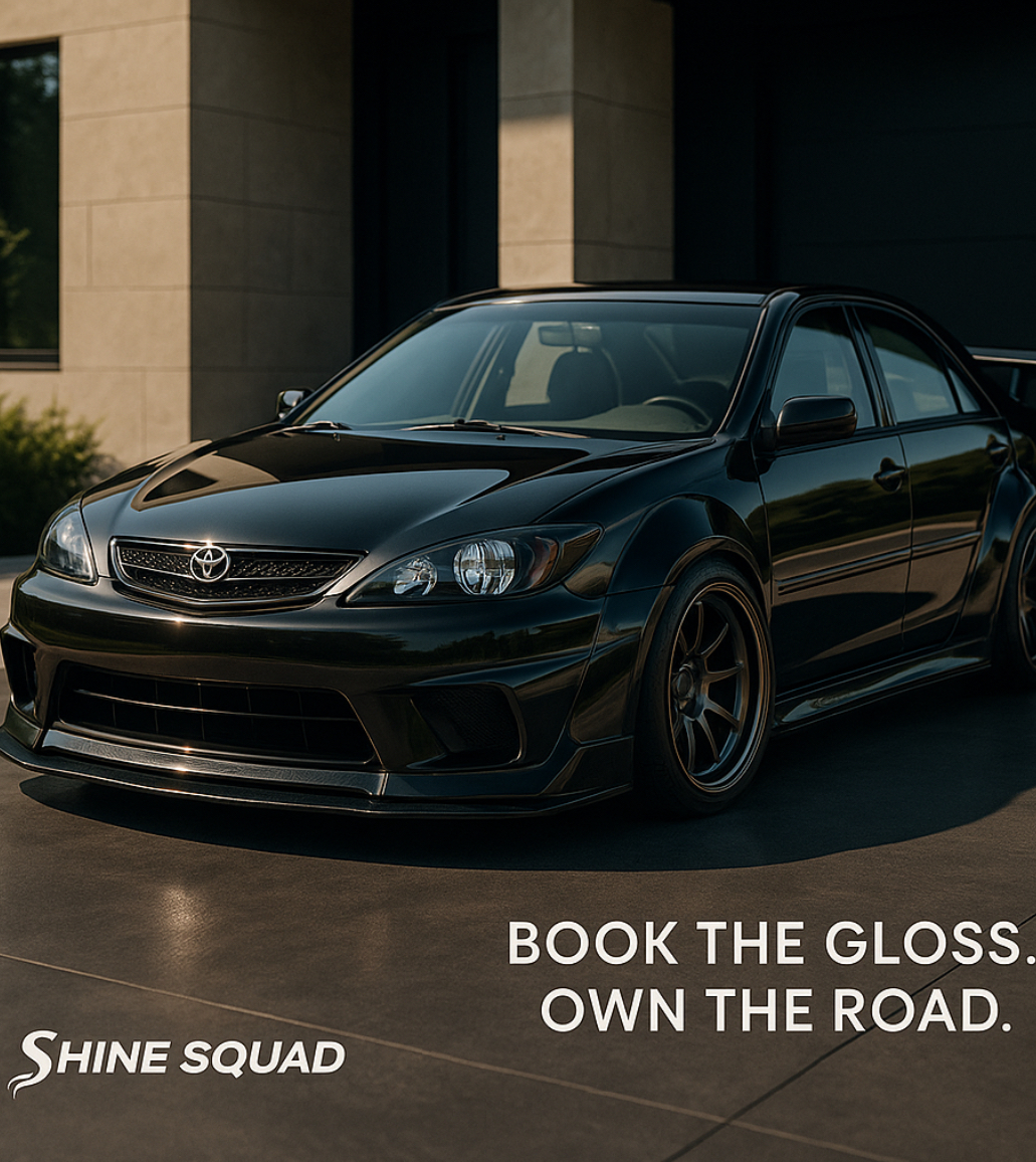 Professional car detailing results
